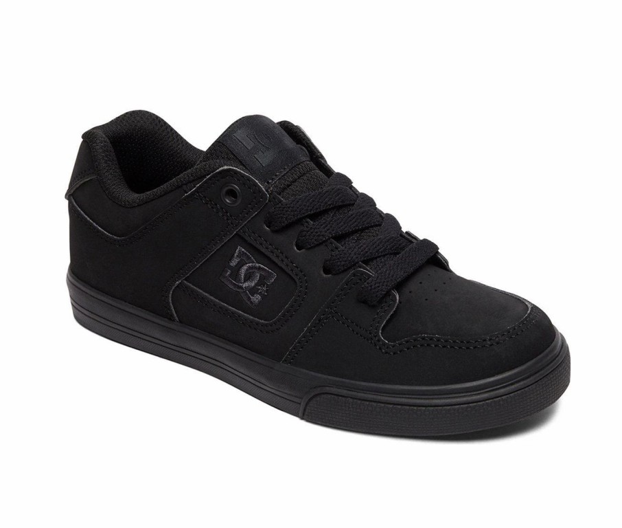 Athletic Shoes And Sneakers * | Boys' Dc Big Kid Pure Low Skate Shoes