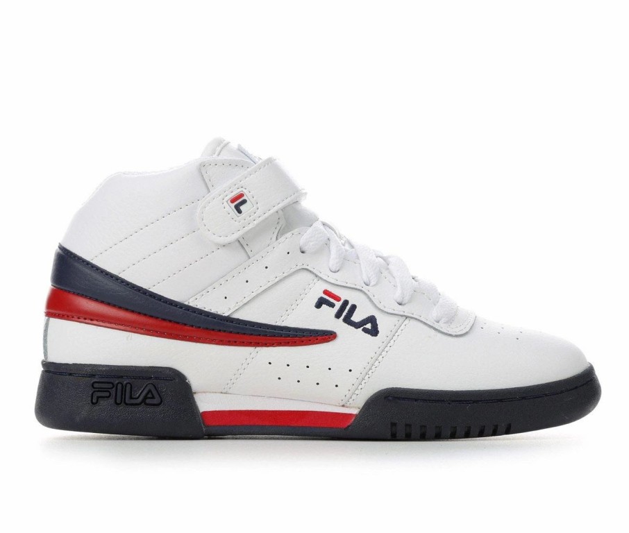 Athletic Shoes And Sneakers * | Boys' Fila Little Kid & Big Kid F-13 Mid-Top Sneakers