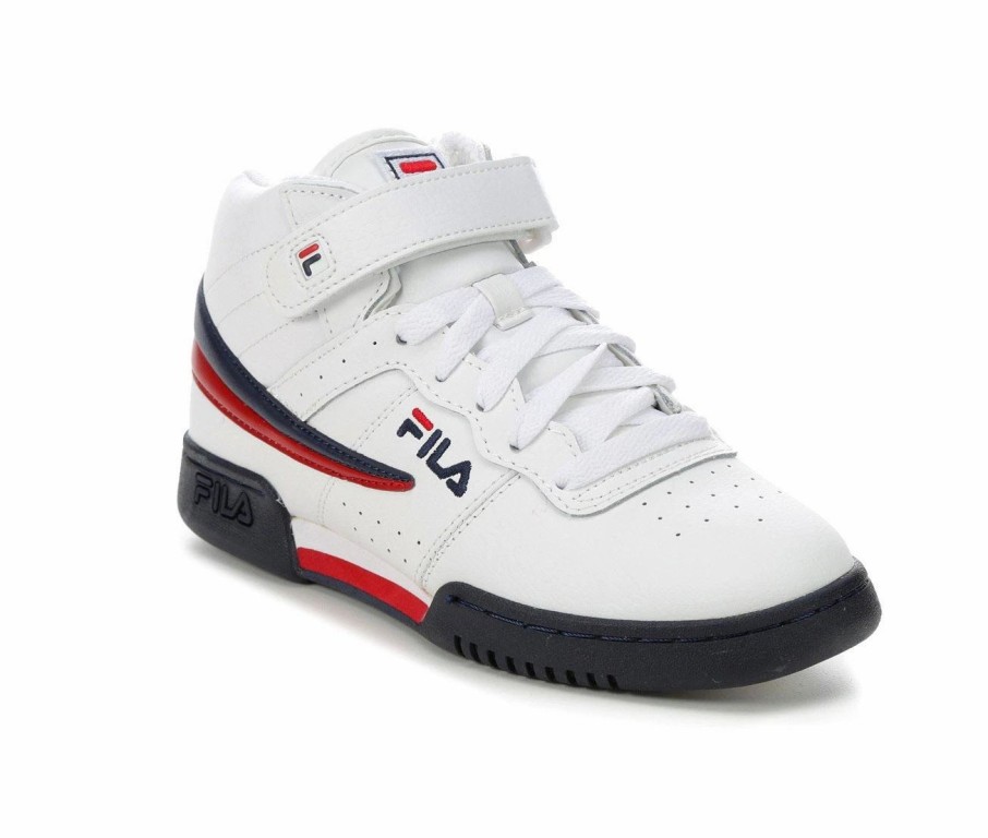 Athletic Shoes And Sneakers * | Boys' Fila Little Kid & Big Kid F-13 Mid-Top Sneakers