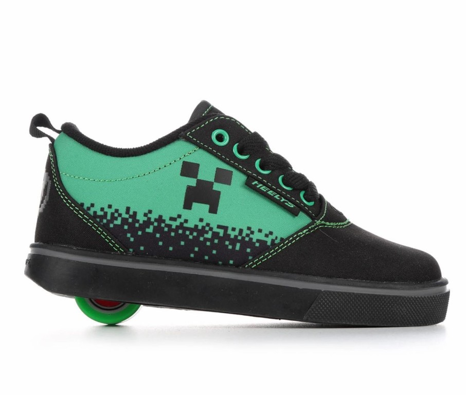 Athletic Shoes And Sneakers * | Boys' Heelys Little Kid & Big Kid Pro 20 Minecraft Wheeled Sneakers